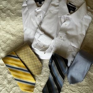 Nicole Miller Dressshirts and Michael Kors Silk Neck Ties Combo